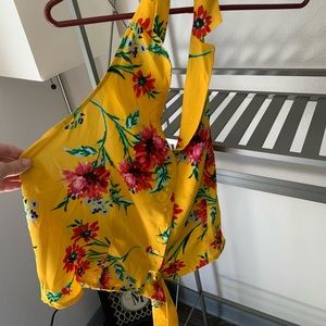 Floral tank top